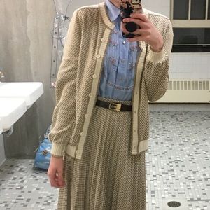 Vintage Knit Coord Set